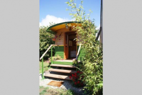 La Roulotte de Kastell Dinn - Unique et Insolite- cuisine commune